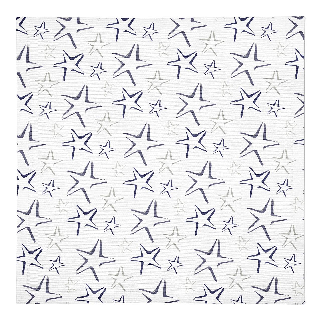 Starfish Pattern 10" x 10" Poly Twill Napkin